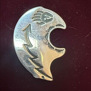 Vintage Silver Tribal Brooch